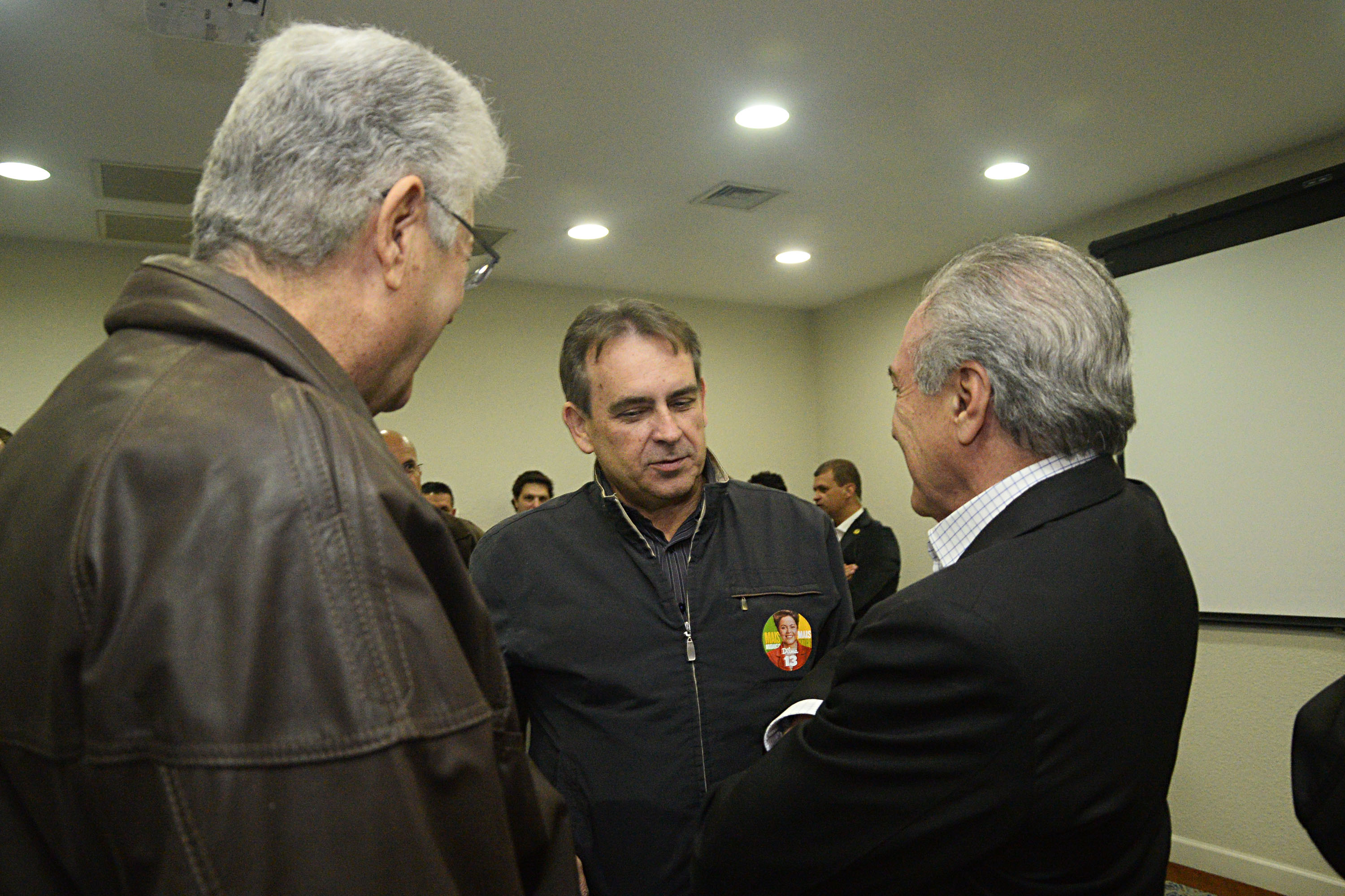 Presidente da Força Sindical do Paraná participa de encontro com Michel Temer, em Curitiba